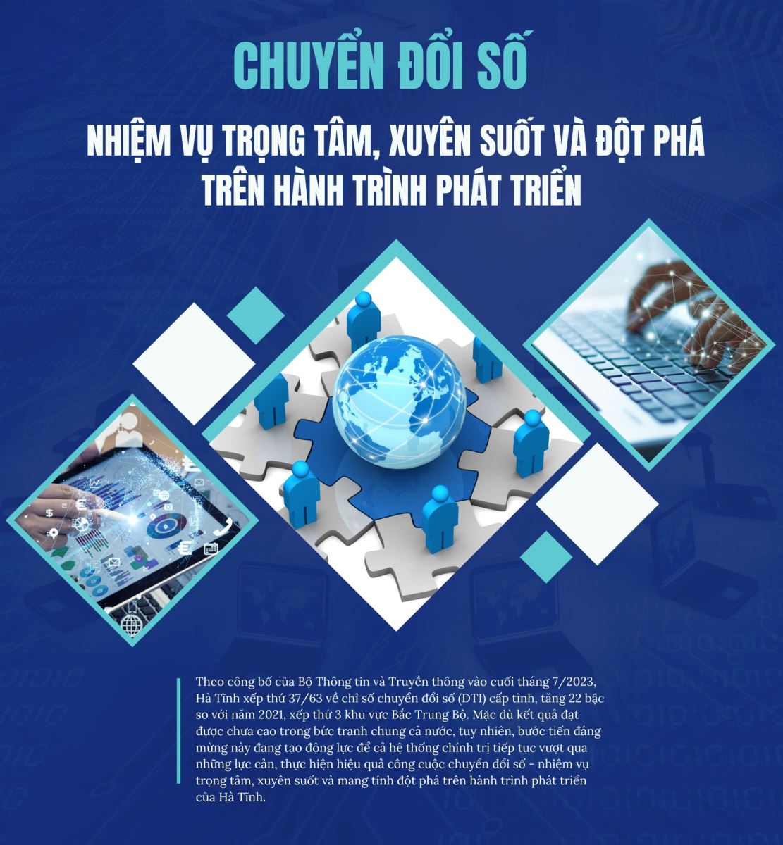 Công văn số 1260/UBND-KGVX của UBND Tỉnh Kon Tum về việc triển khai một số nội dung trọng tâm trong công tác chuyển đổi số.